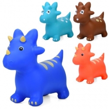 Стрибуни-тварини MS 4846, динозавр, 4кольори, у пакеті