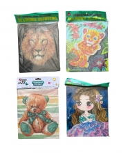 яя Алмазна мозаїка DIY 21х25, мікс видів, в кульку