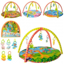 Килимок для немовляти 604-4-5-6-7-8B, 5видів, в сумці