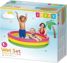INTEX Басейн 57412, Радуга, 114см, 1вид, (6), в кор-ці