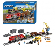 яя Конструктор 40022, ЖД, 1084дет, в кор-ці