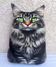 яя Подушка №39 Мейкун зелений