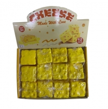 Іграшка Сheese-4, сквіш, пакет, 12шт в дисплеї