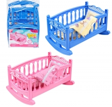 я Ліжечко 006/4 колиска велике з постіллю 2кольори Bamsic