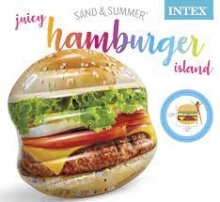 . INTEX Плотик 58780, Гамбургер, 6шт/ящ