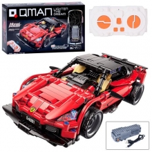 Конструктор Qman 54001, р/к, машина, 425дет, в кор-ці