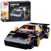 Конструктор SLUBAN M38-B1098, машина, 254дет, в кор-ці