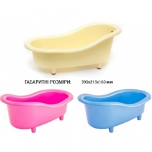 я Ванна для ляльки 532 велика 3кольори Orion