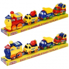 Поїзд 18008E, мікс кольорів, у слюді