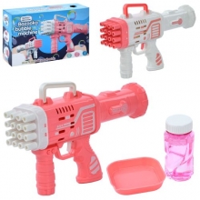 Мильні бульбашки 7751A, автомат/бластер, 2кольори, в кор-ці