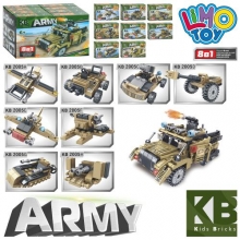 Конструктор KB 2005, військовий, 16шт в дисплеї