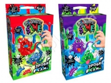 я Набір для дослідів Magnetic Slime Зроби слайм міні укр SLM-Mg-02-01U,02U Danko Toys