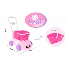 я Візок 7587 для супермаркету дівчинка ТехноК