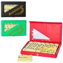 Доміно M 0002, 3кольори, у чохлі