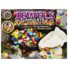 я Набір для розкопок Jewels Amulets Excavation каміння JAEX-01-01 Danko Toys