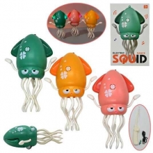 Музична іграшка 158-21, кальмар, 3кольори, в кор-ці