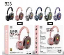 яя Навушники B23-25, 6кольорів, в кор-ці