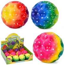 яя М'яч дитячий фомовий MS 4894, антигравітаційний, 12шт в дисплеї