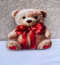 яя Подушка №74 Ведмідь Бант 