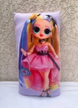 яя Подушка №65 Лола Розова