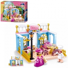 Конструктор SLUBAN M38-B0873, кафе, 199дет, в кор-ці