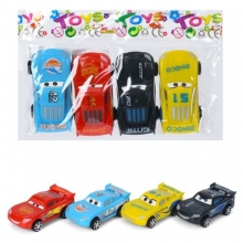 Набір машинок 546-7S, 4шт, ТЧ, у пакеті