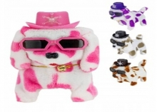 яя Музична іграшка 5125A, собака, окуляри, 4кольори