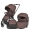 . Коляска універсальна 2в1 El Camino PERSONA ME 1091-2 Cocoa Brown