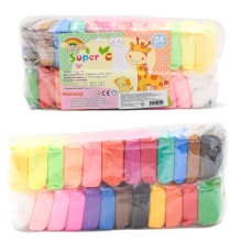 Маса для ліпки ZY740H, 24кольори, в кульку