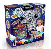яя Набір Рюкзачок - сова My Color Owl-Bag розписний COWL-01-01 Danko Toys