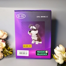 яя Конструктор Magic Blocks BX-167 Шнауцер