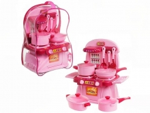 яя Кухня 1719 з плитою рожевий 10ел Юника