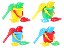 яя Пісочний набір Карапуз 2841 ТехноК, 12шт в упаковці