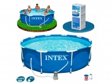 . INTEX Басейн каркасний 28202, 305-76см, насос