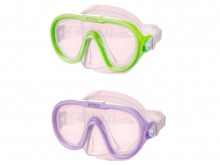 INTEX Маска для плавання 55916, 2кольори, (12), у слюді