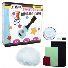 яя Набір для творчості Strateg шиємо самі Гітара українською мовою (іп-05)
