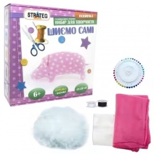 яя Набір для творчості Strateg шиємо самі Свинка українською мовою (іп-07)