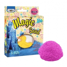 яя Кінетичний пісок Magic Sand рожевий з формочкою 150 г (39303)