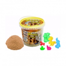 яя Кінетичний пісок Strateg Magic Sand класичний у відрі 1 кг (372-1)