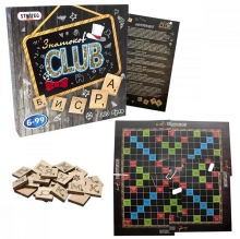 яя Настольная игра 703 Знатоки CLUB в слова РУС Strateg