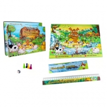 яя Настільна гра Strateg Сільський дворик українською мовою (30503)