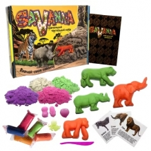 яя Набір для творчості Savanna кінетичний пісок українською мовою (51204)