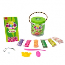 яя Набор теста для лепки 71808 Мистер тесто 12 цветов в блистер УКР Strateg