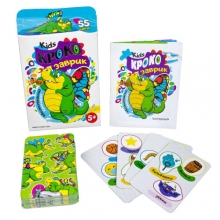 яя Карткова гра 30969 Крокозаврик розважальна українською мовою Strateg