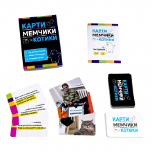 яя Настільна гра Карти мемчики та котики розважальна патріотична 30729 укр Strateg