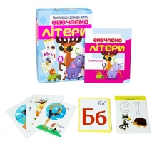 яя Настольная игра 32066 Изучаем буквы УКР Strateg