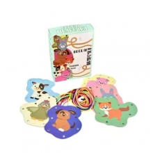 яя Настільна гра Веселі шнурочки тварини укр (30522) Strateg