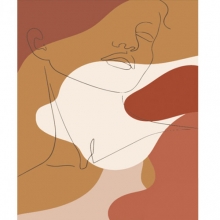 яя Картина за номерами Абстракція 40х50 см (DY307)