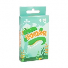 яя Настільна гра Крокодил - дорожня версія розважальна українською мовою (30786)