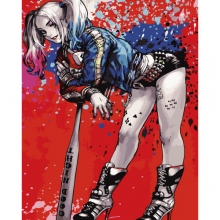 яя Картина за номерами Спокуслива Харлі 40х50 см (GS529)